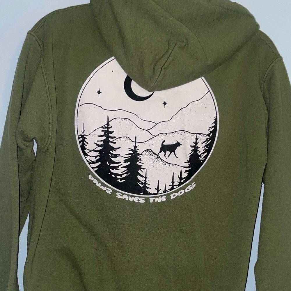Sweatshirt pawz green